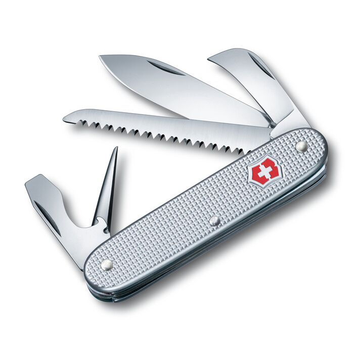 

Нож перочинный Victorinox Pioneer (0.8150.26) 93мм 7функций, Серебристый