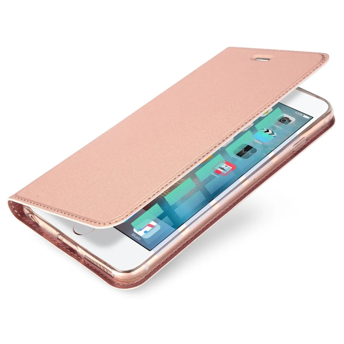 

Чехол-книжка для Xiaomi Redmi 4X, DU DU, боковой, розовый