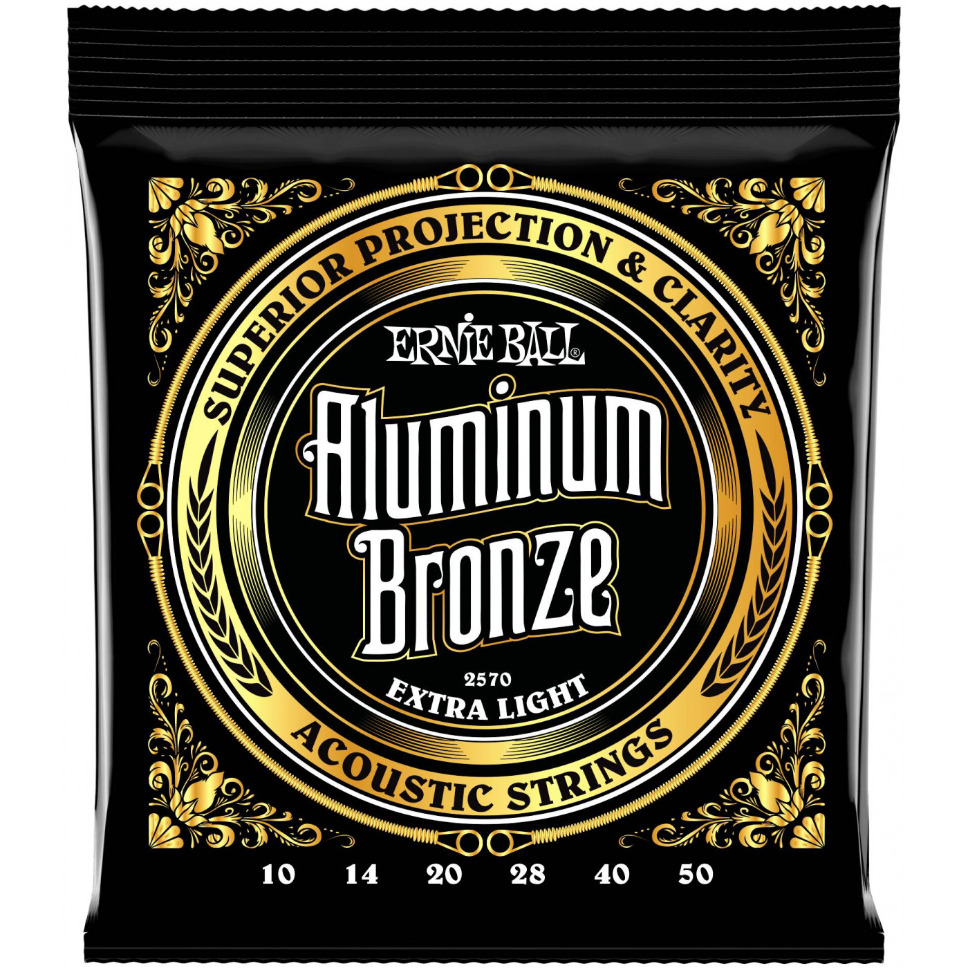 

Струны для акустической гитары ERNIE BALL 2570 Aluminum Bronze Extra Light 10-50