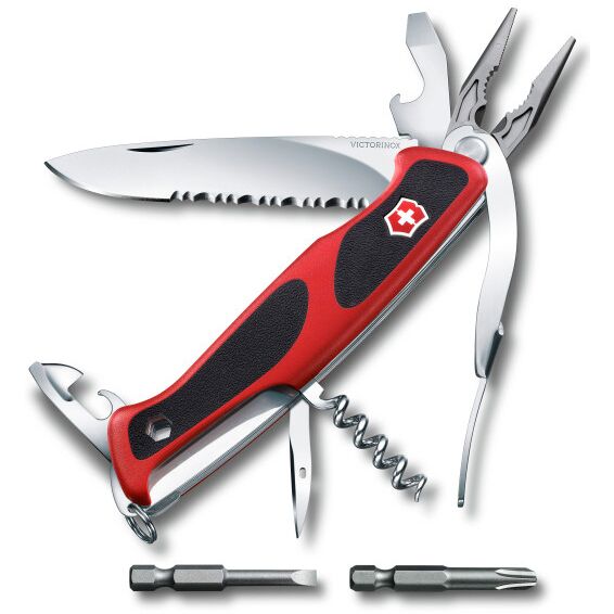 

Нож перочинный Victorinox RangerGrip 174 Handyman (0.9728.WC) 130мм, Красный