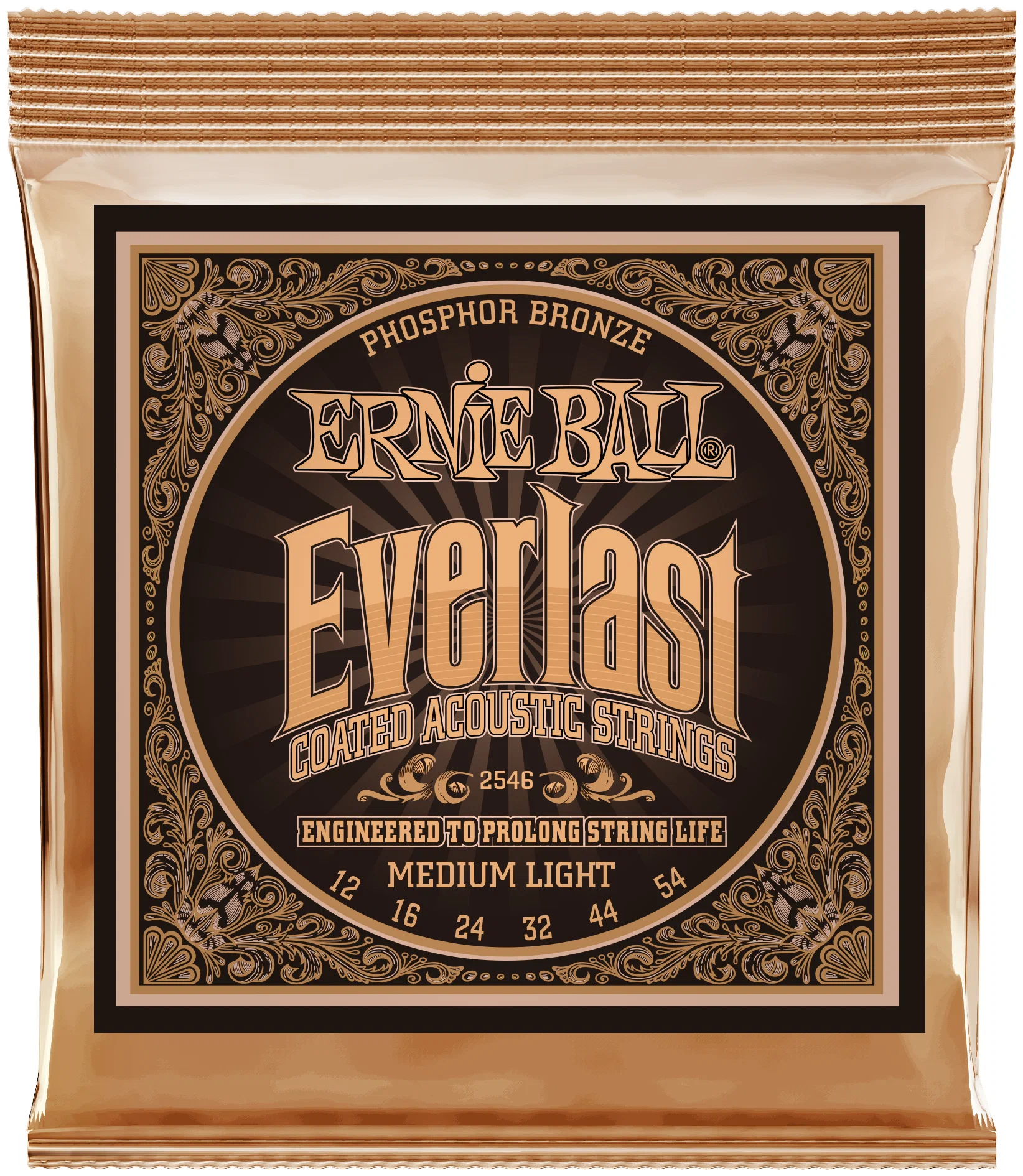 

Струны для акустической гитары ERNIE BALL 2546 Everlast Coated Phosphor Bronze Medium Ligh