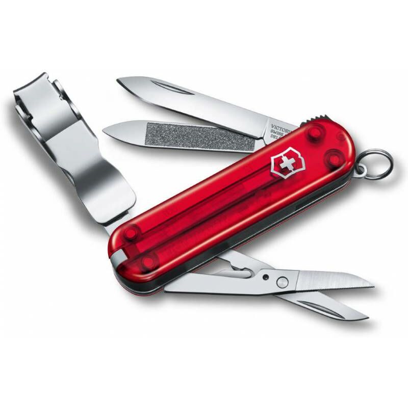 фото Нож перочинный victorinox nail clip (0.6463.t) 65мм 8функций