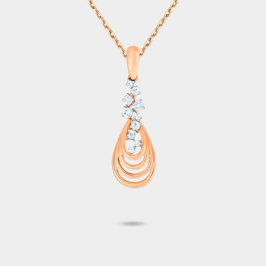

Подвеска из золота с фианитом GOLD CENTER 034966, 034966