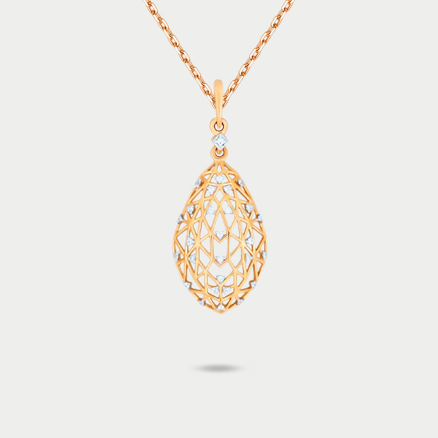 

Подвеска из золота с фианитом GOLD CENTER 004193-4102, 004193-4102