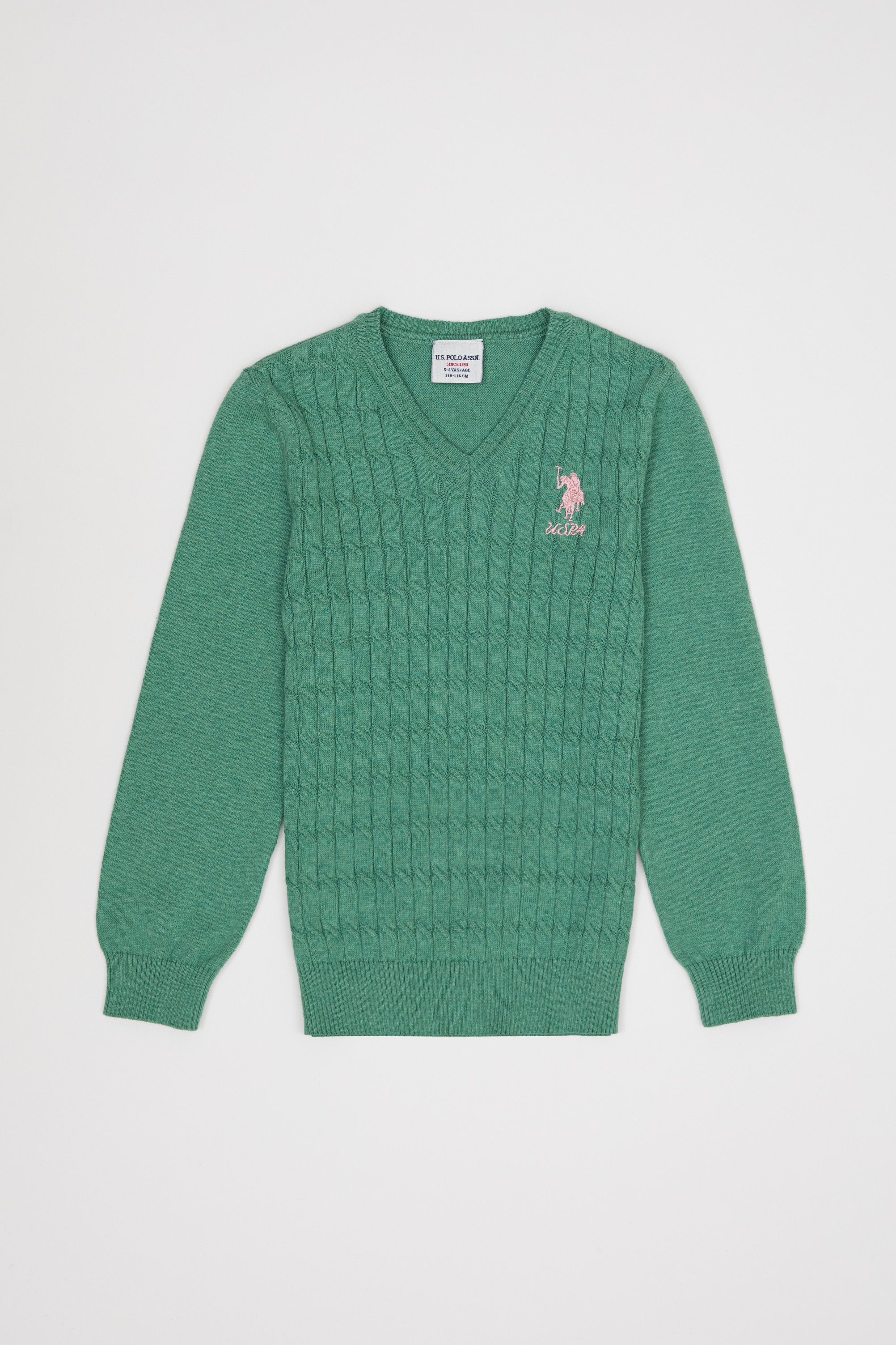 

Джемпер детский US Polo Assn G084SZ0TK0TD02KIDS, зеленый, 110, G084SZ0TK0TD02KIDS