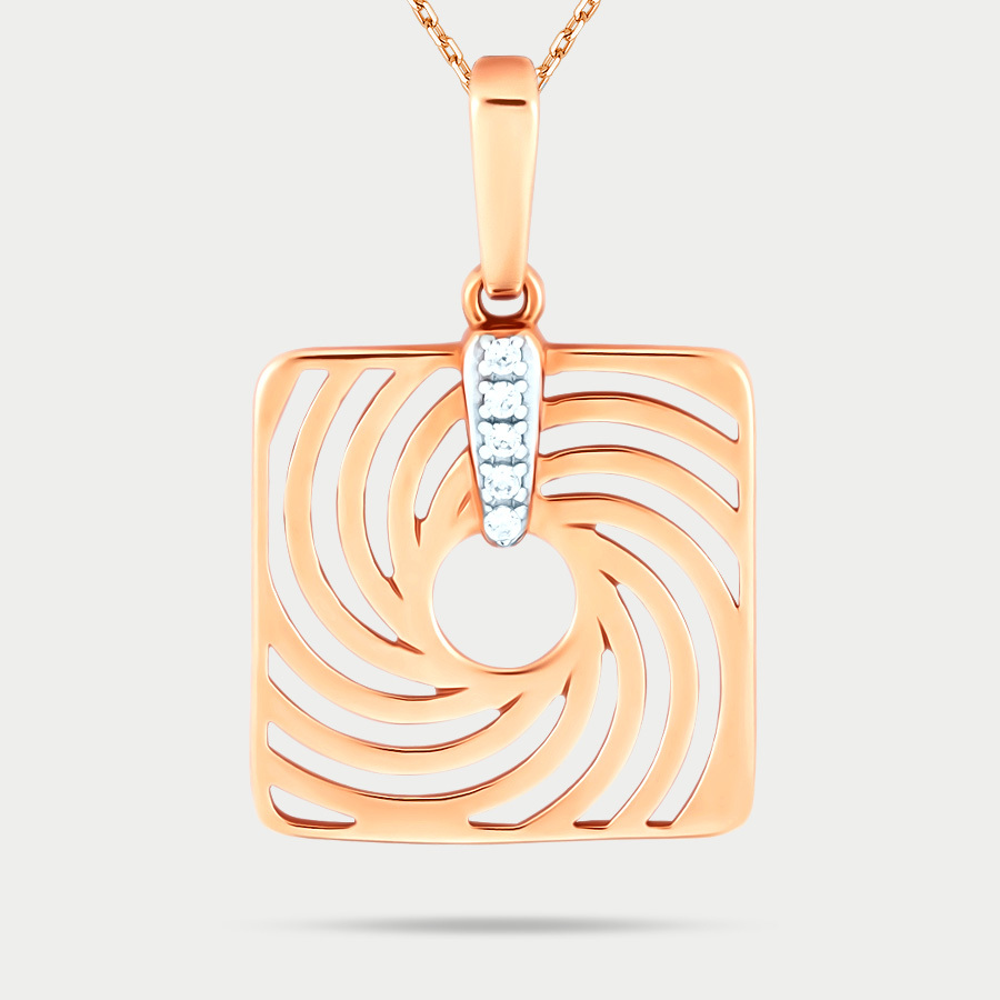 

Подвеска из золота с фианитом GOLD CENTER 50111, 50111