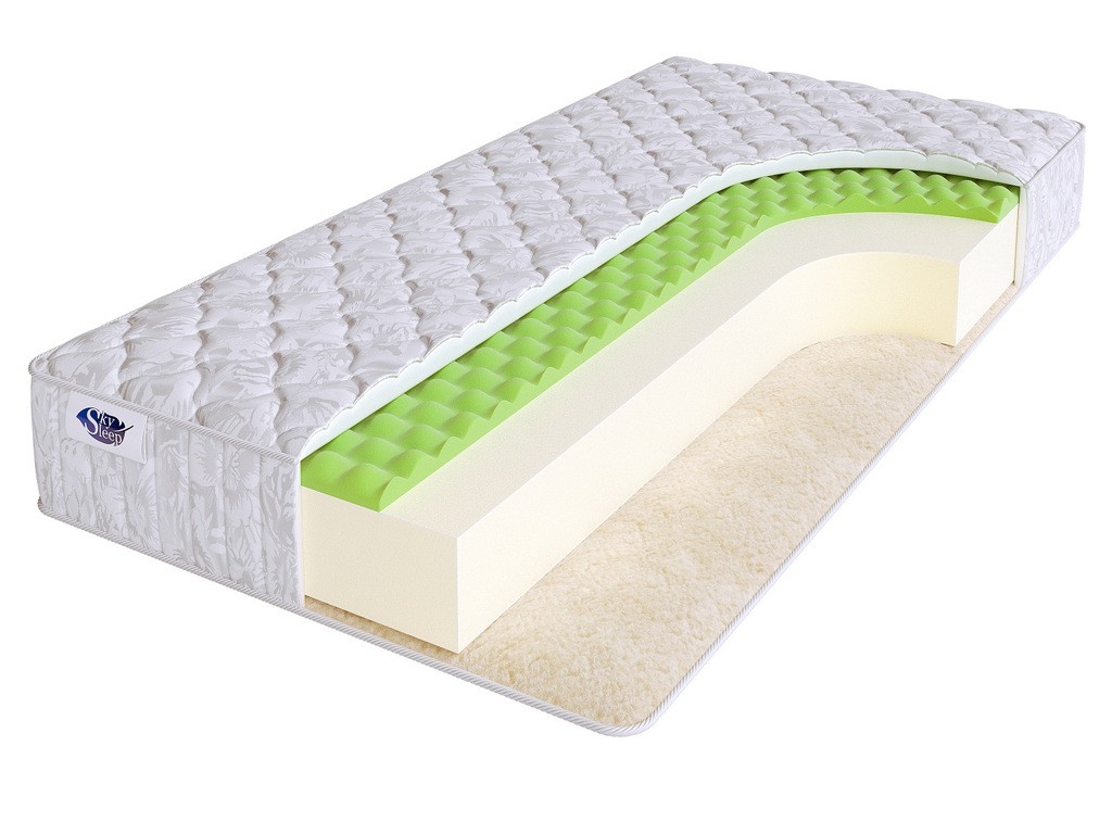

Матрас SkySleep Wave Roll Winter 160х190, Бежевый;белый;серый;серебристый, Wave Roll Winter