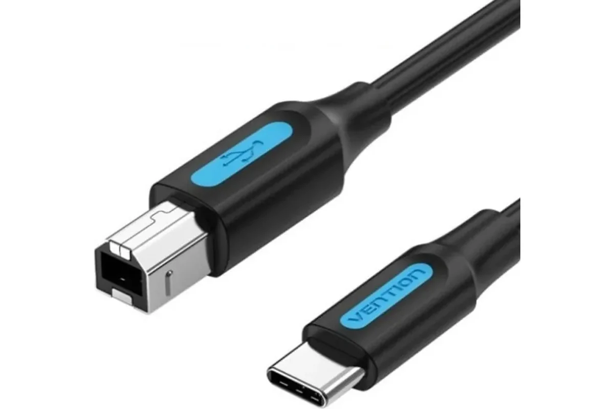 

Кабель USB 3.1 Тип C - USB 2.0 Тип B Vention CQUBH 2.0m, CQUBH 2.0m