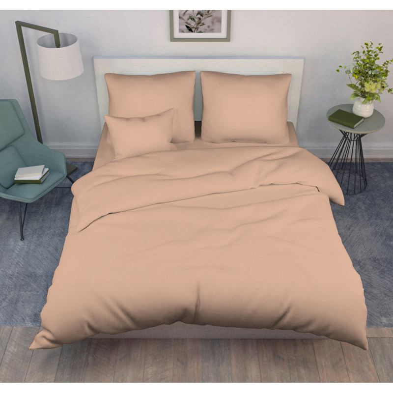 Пододеяльник Ивановотекстиль евро-макси 220х240 см поплин однотонный Парфэ