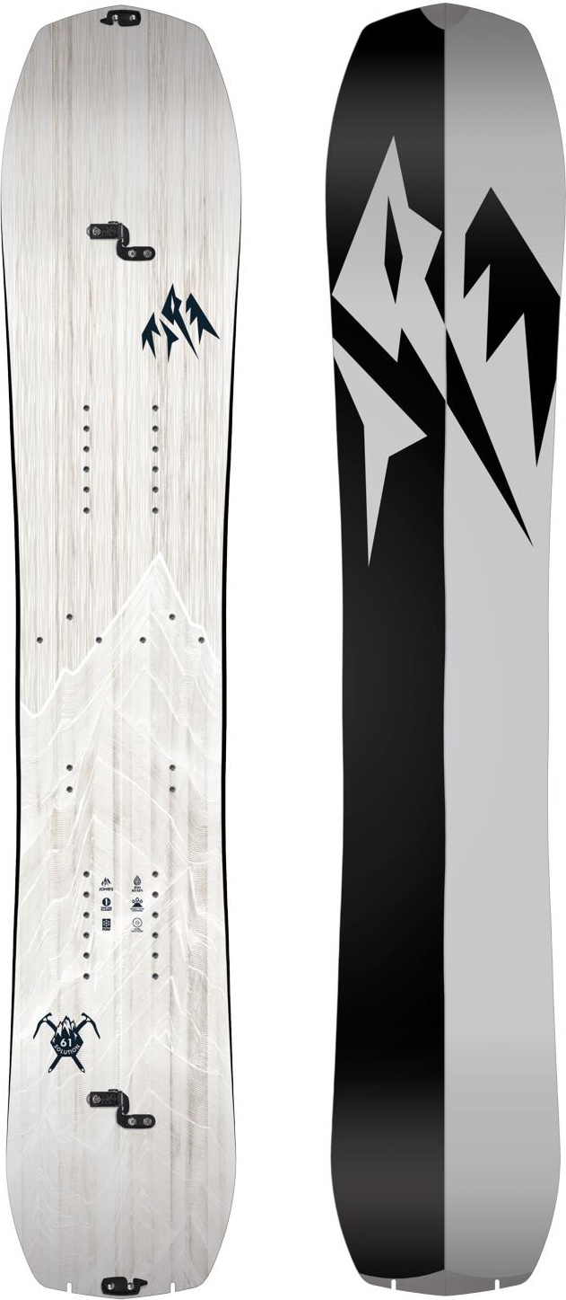 

Сноуборд Jones Solution 2021, black/white, 162W см, Solution