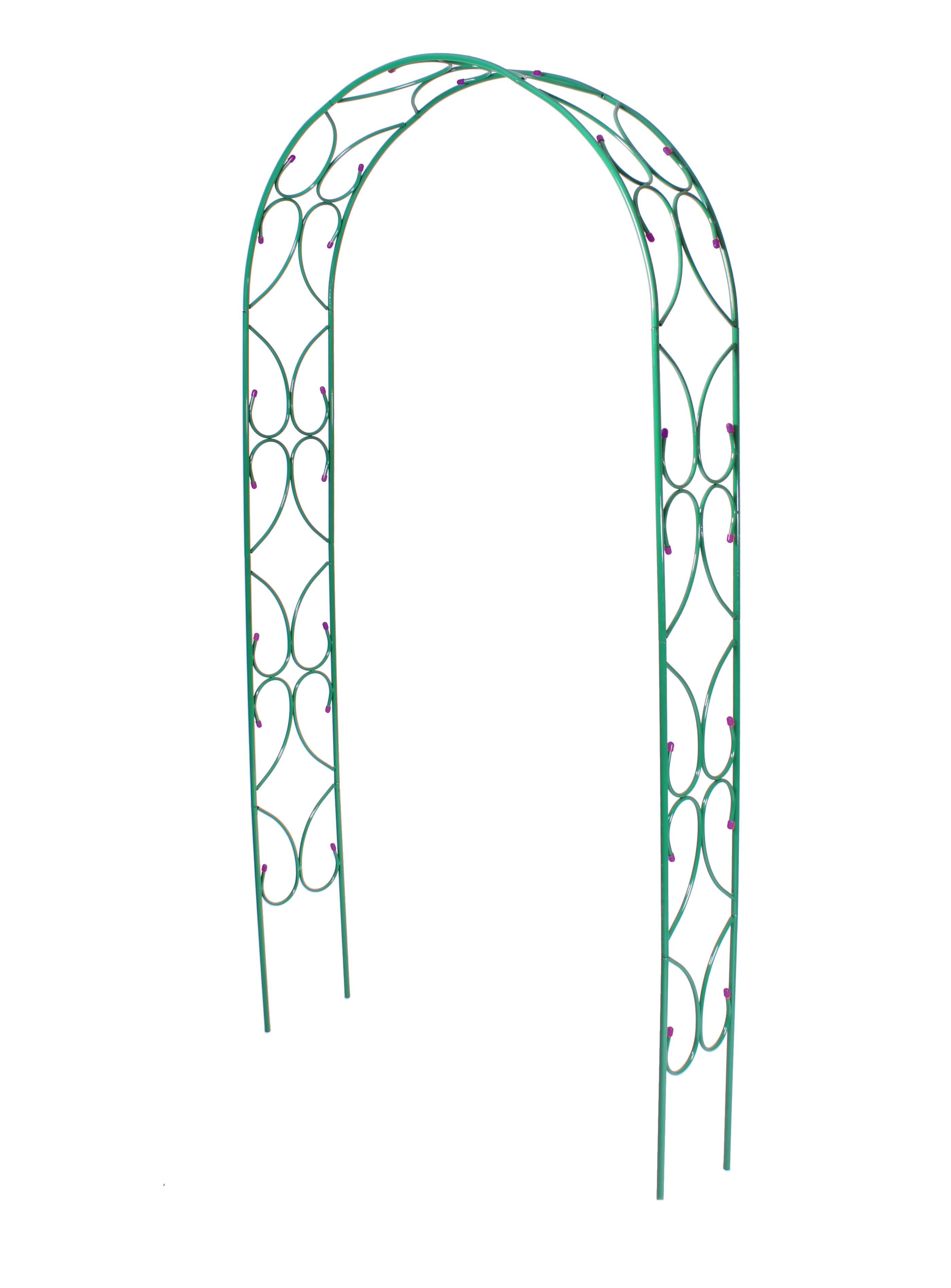фото Арка садовая разборная «узор-2» 2,5*1,2*0,3 клевер-с