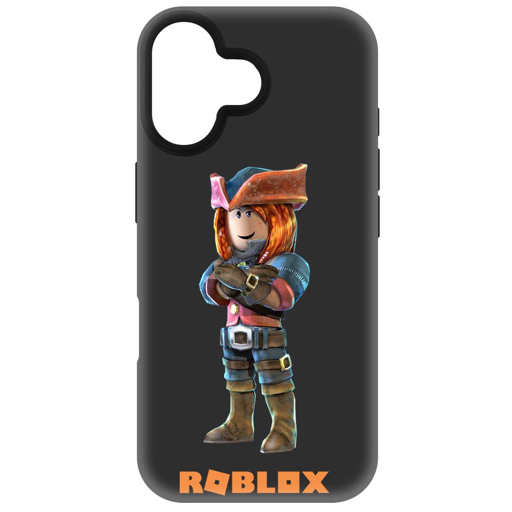 

Чехол-накладка Krutoff Soft Case Roblox-Эзебель для iPhone 16 черный