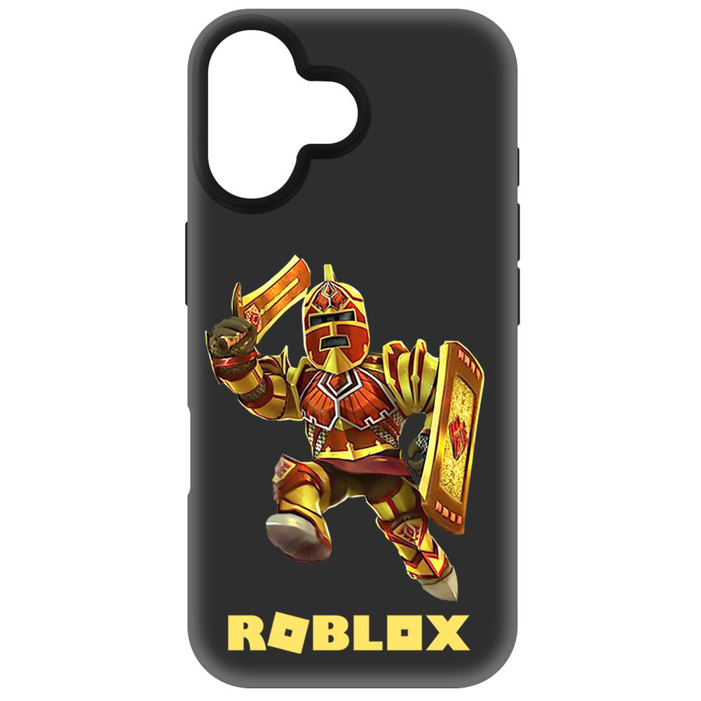 

Чехол-накладка Krutoff Soft Case Roblox-Рэдклифф для iPhone 16 черный