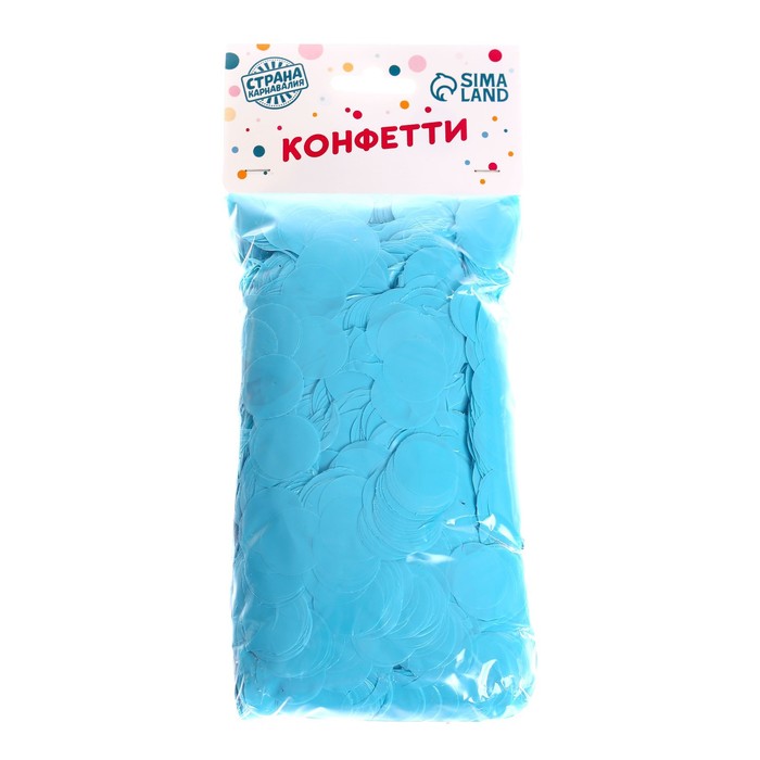 

Конфетти Глянец 7435179 1 шт. голубой, Глянец