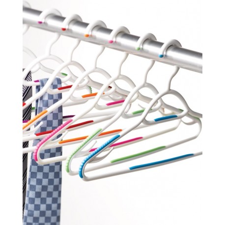 фото Набор вешалок для одежды gondol с нескользящим покрытием 4 шт в ассортименте