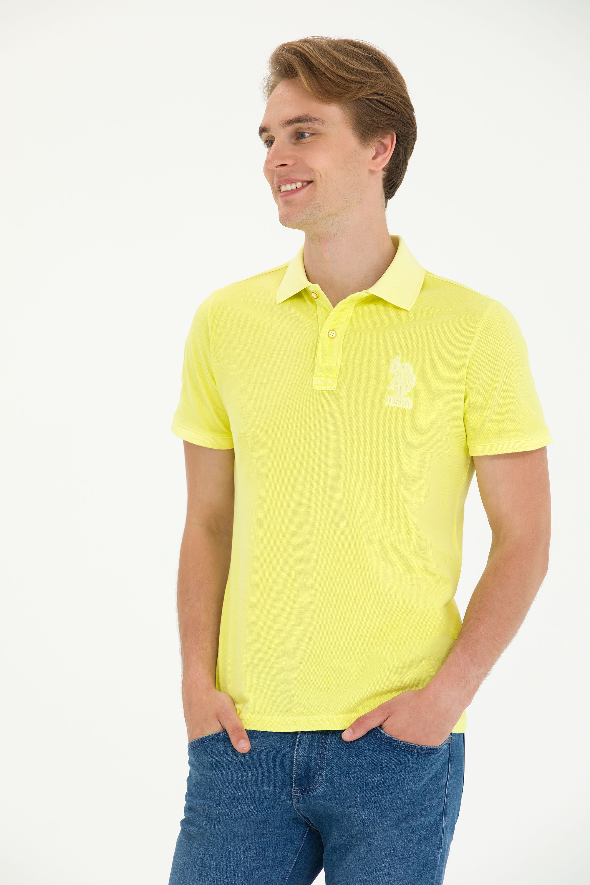 

Футболка мужская US Polo Assn G081SZ0110TJ01IY023 желтая L, Желтый, G081SZ0110TJ01IY023
