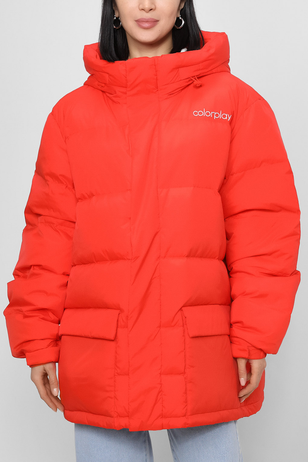 

Пуховик мужской COLORPLAY CP22089219-003 красный 48 RU, CP22089219-003