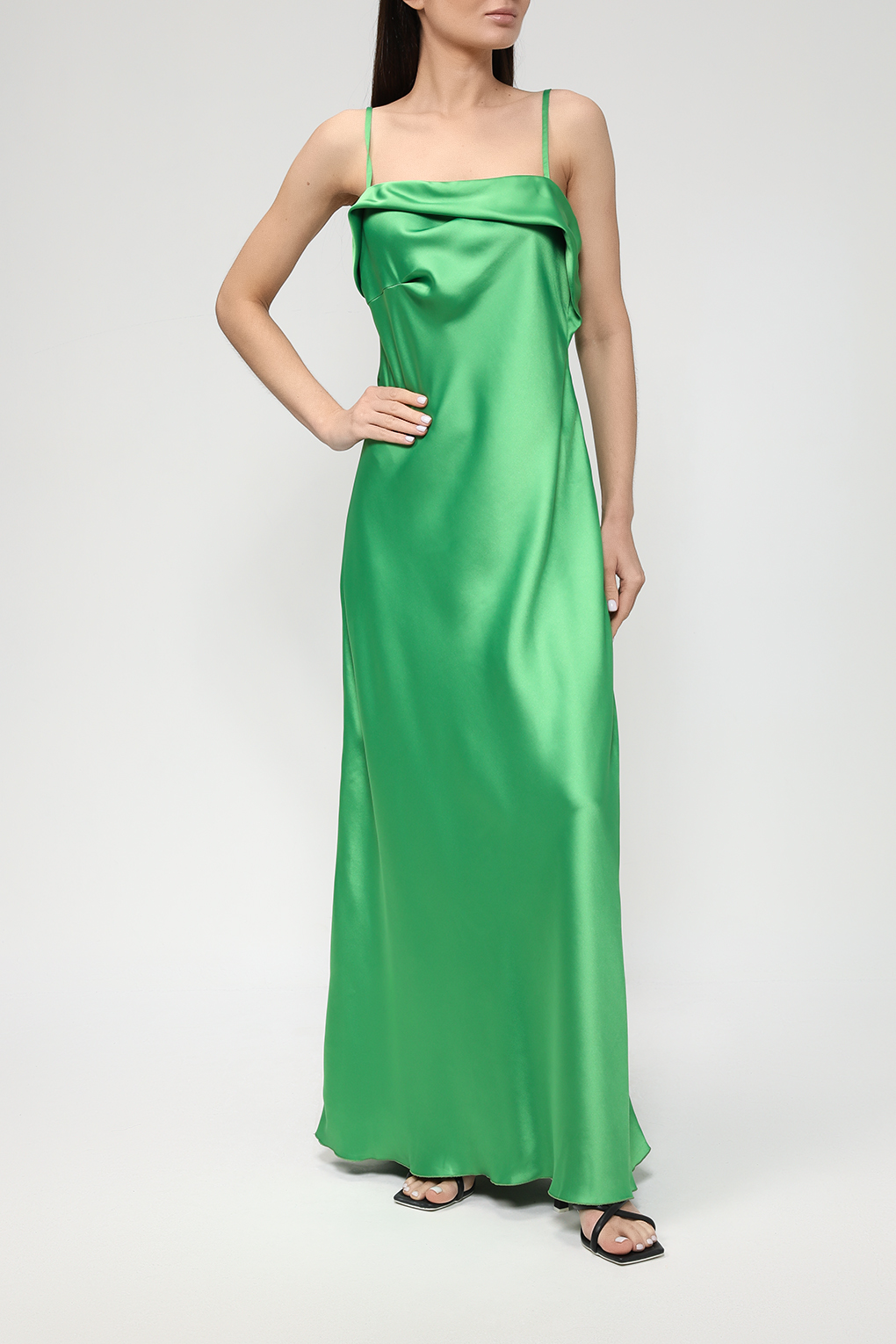 Платье женское Belucci BL23045331-004 зеленое XL