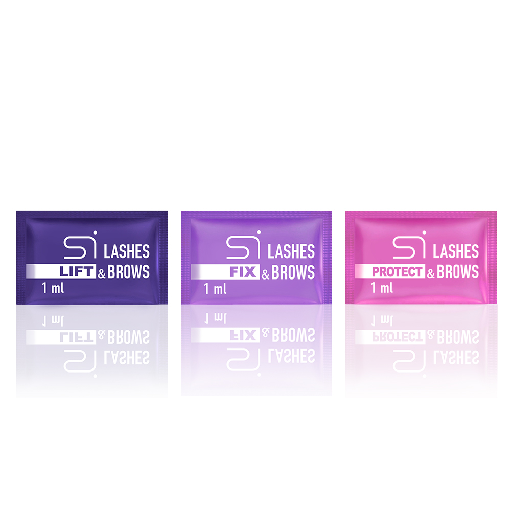 

Сет из 3 составов для ламинирования SI LASHES
