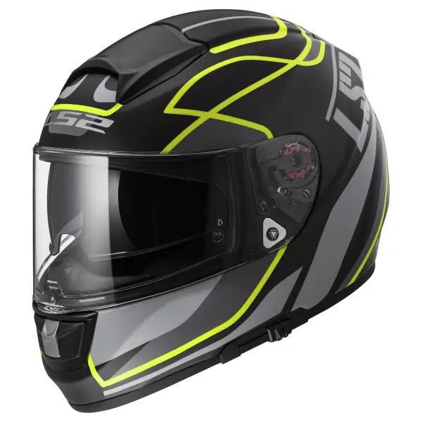

Мотошлем LS2 FF397 VECTOR FT2 VANTAGE, Черный;желтый, FF397 VECTOR FT2 VANTAGE