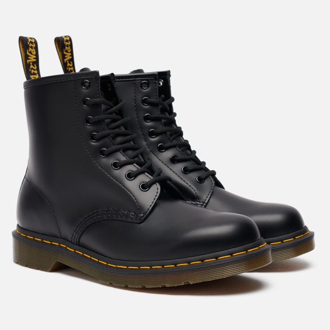 

Ботинки Dr. Martens 1460 Smooth Leather чёрный, размер 38 EU, Черный, 1460 Smooth Leather