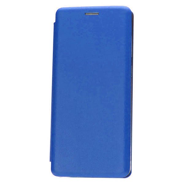 Чехол-книжка Xiaomi redmi Note 10 Pro Fashion Case кожаная боковая синяя