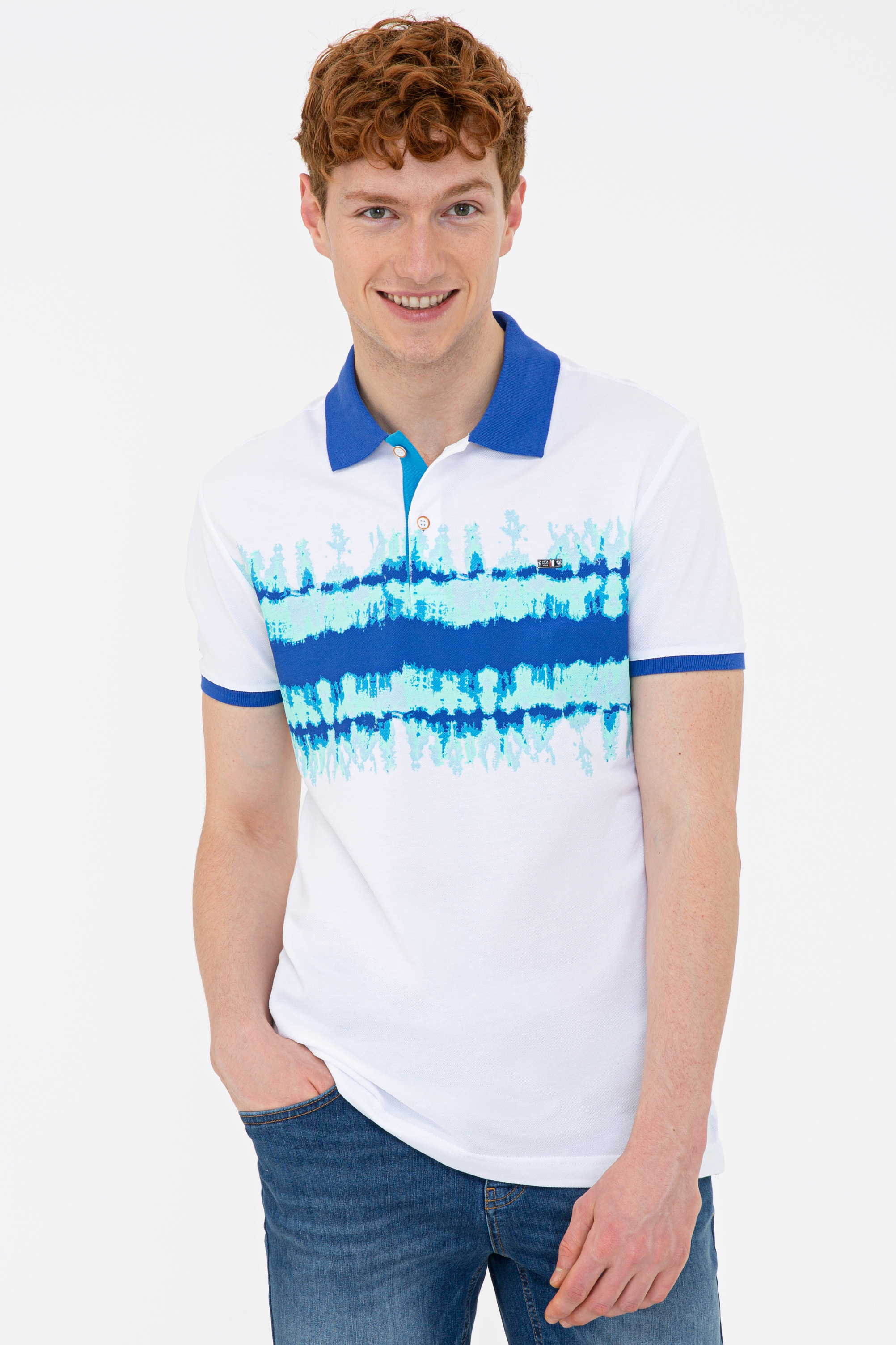 

Футболка мужская U.S. POLO Assn. G081SZ0110BRUNO белая M, G081SZ0110BRUNO