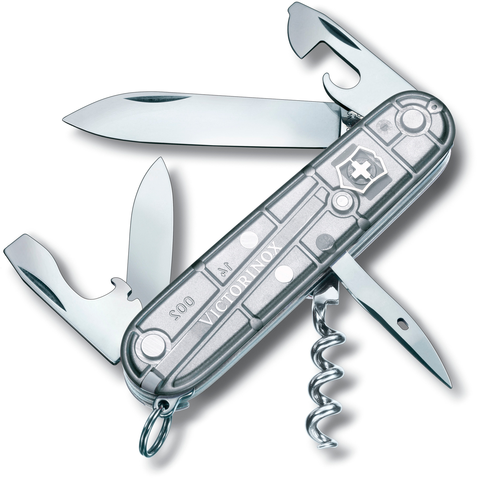 

Нож перочинный Victorinox Spartan SilverTech (1.3603.T7) 91мм, Серебристый