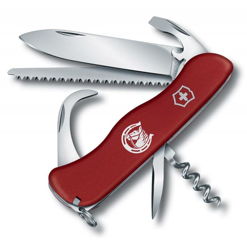 

Нож перочинный Victorinox EQUESTRIAN (0.8583) 111мм 12функций, Красный