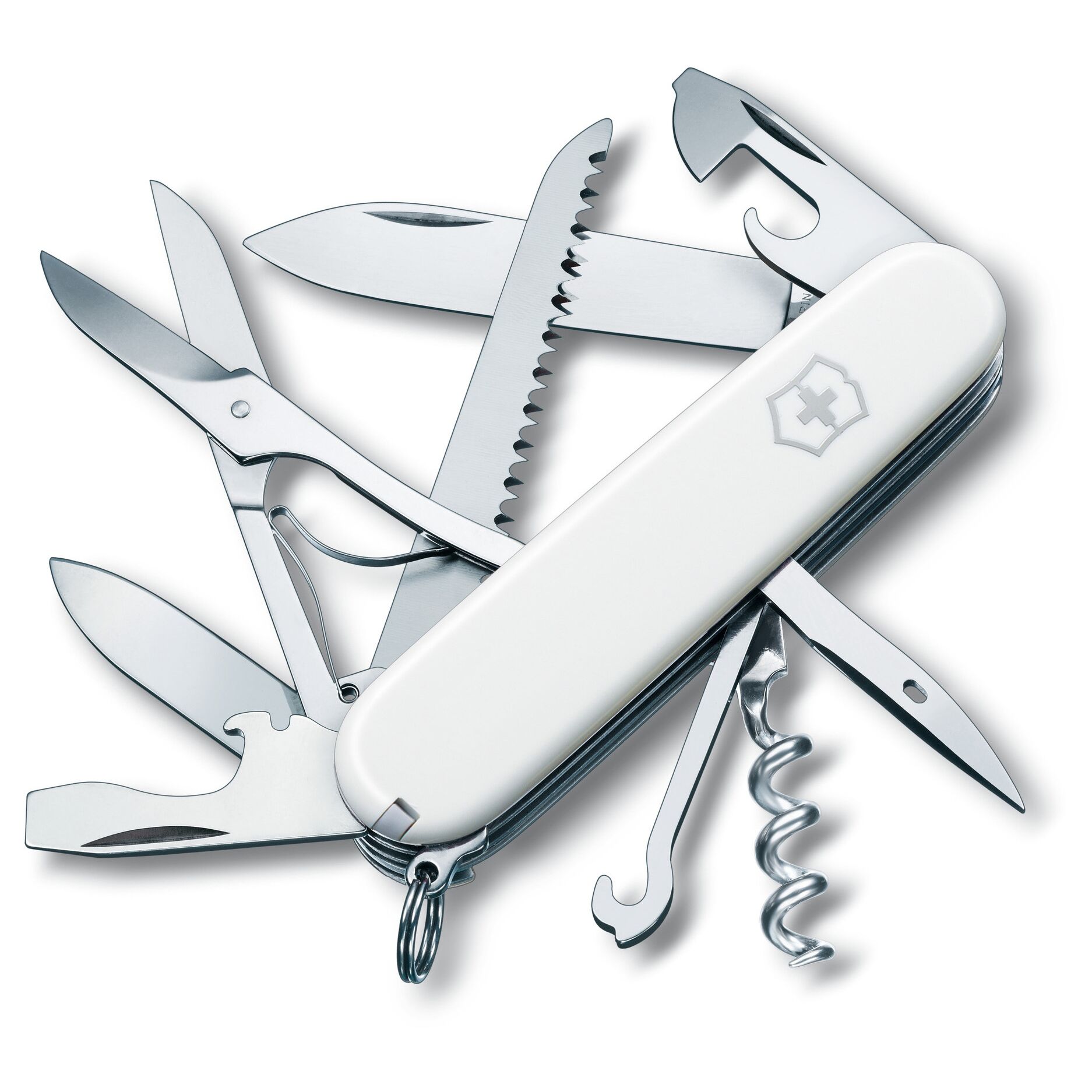 

Нож перочинный Victorinox Huntsman (1.3713.7) 91мм 14функций, Серебристый