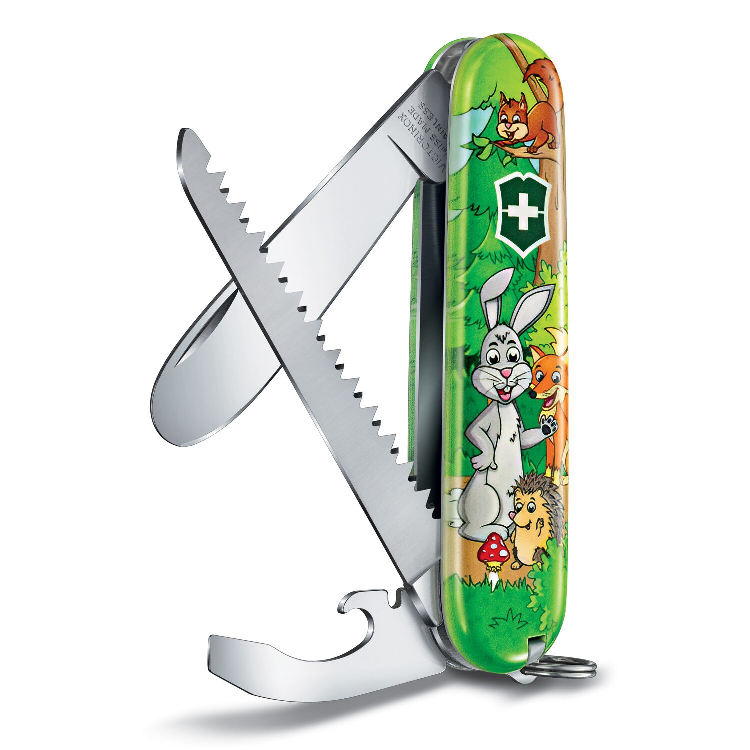 

Нож перочинный Victorinox My First Victorinox Rabbit Edition (0.2373.E2), Зеленый