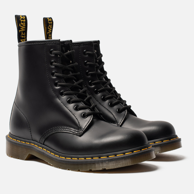 

Ботинки Dr. Martens 1460 Smooth чёрный, размер 39 EU, Черный, 1460 Smooth