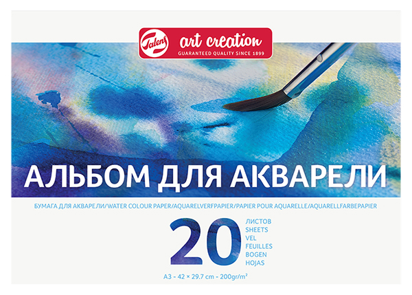 

Альбом-склейка Talens Art Creation для акварели 29,7 х 42 см 20 л 200 г