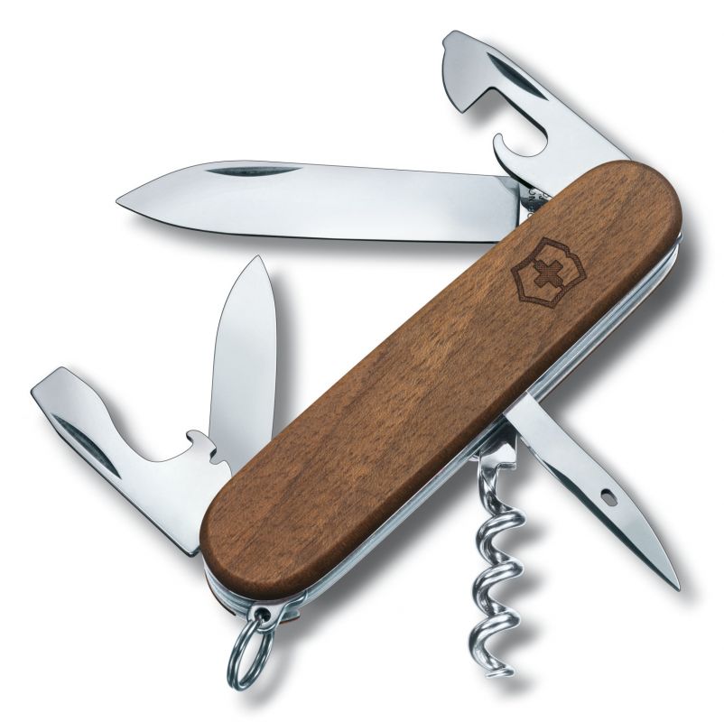 

Нож перочинный Victorinox Spartan Wood (1.3601.63) 91мм 10функций, Коричневый