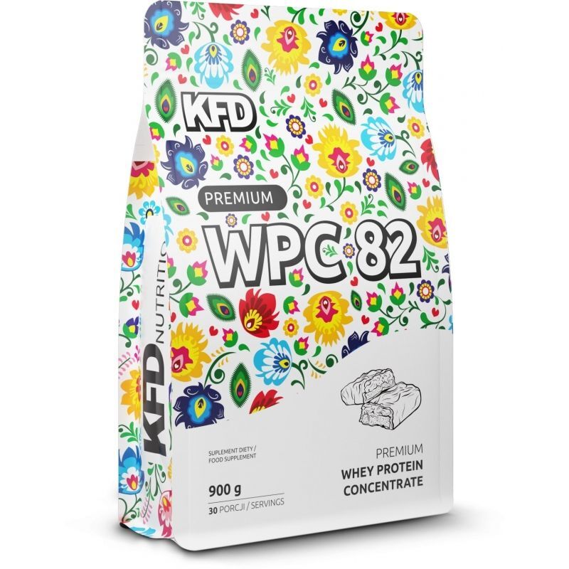 фото Протеин kfd premium wpc 82, 900г (соленая карамель) kfd nutrition