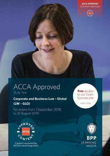 

Книга ACCA F4 Corporate and Business Law (Global): Study Text 2018-2019