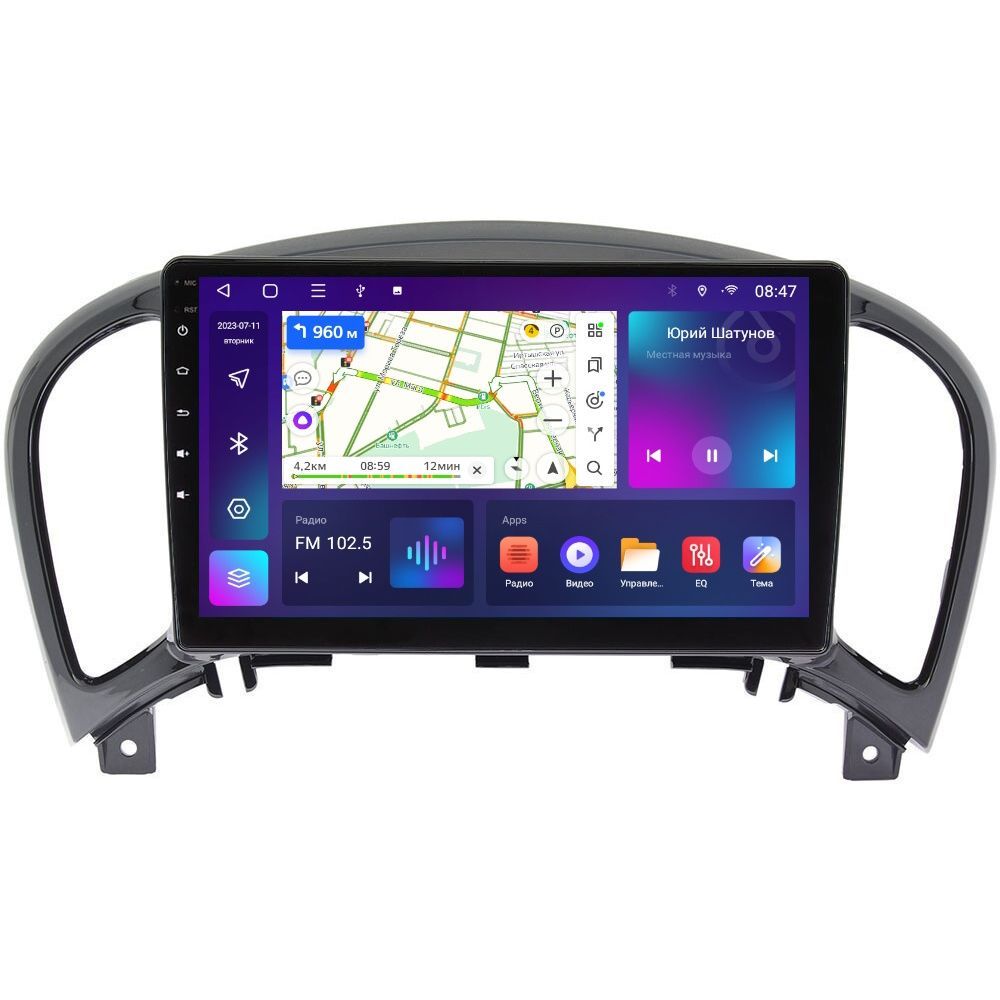 Автомобильная Магнитола EpicAuto T7 Nissan Juke 2010-2019 - Android 12 - Память 232Gb 1550000₽