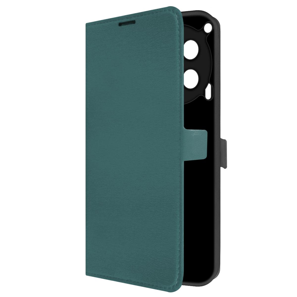 

Чехол-книжка Krutoff Eco Book для Tecno Camon 30 зелёный, Зеленый