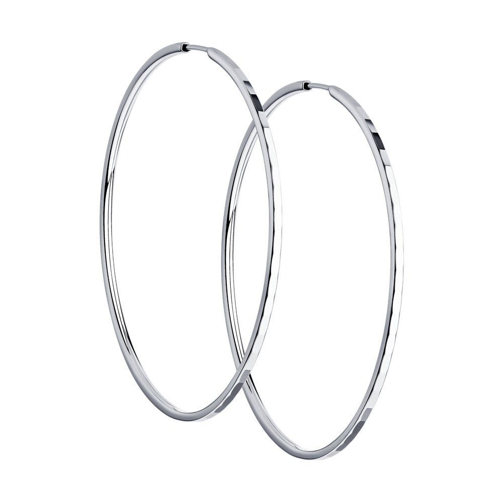 

Серьги конго из серебра SOKOLOV 94140094, 94140094