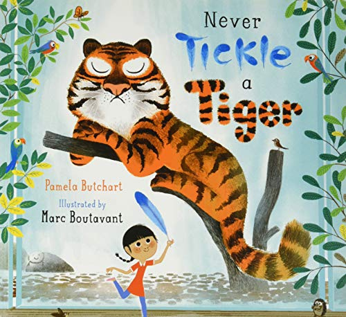 фото Книга never tickle a tiger bloomsbury publishing