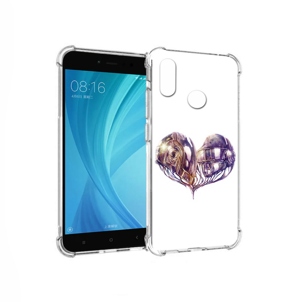 

Чехол MyPads Tocco для Xiaomi Redmi Note 5 сердце абстракция (PT113434.311.596), Прозрачный, Tocco