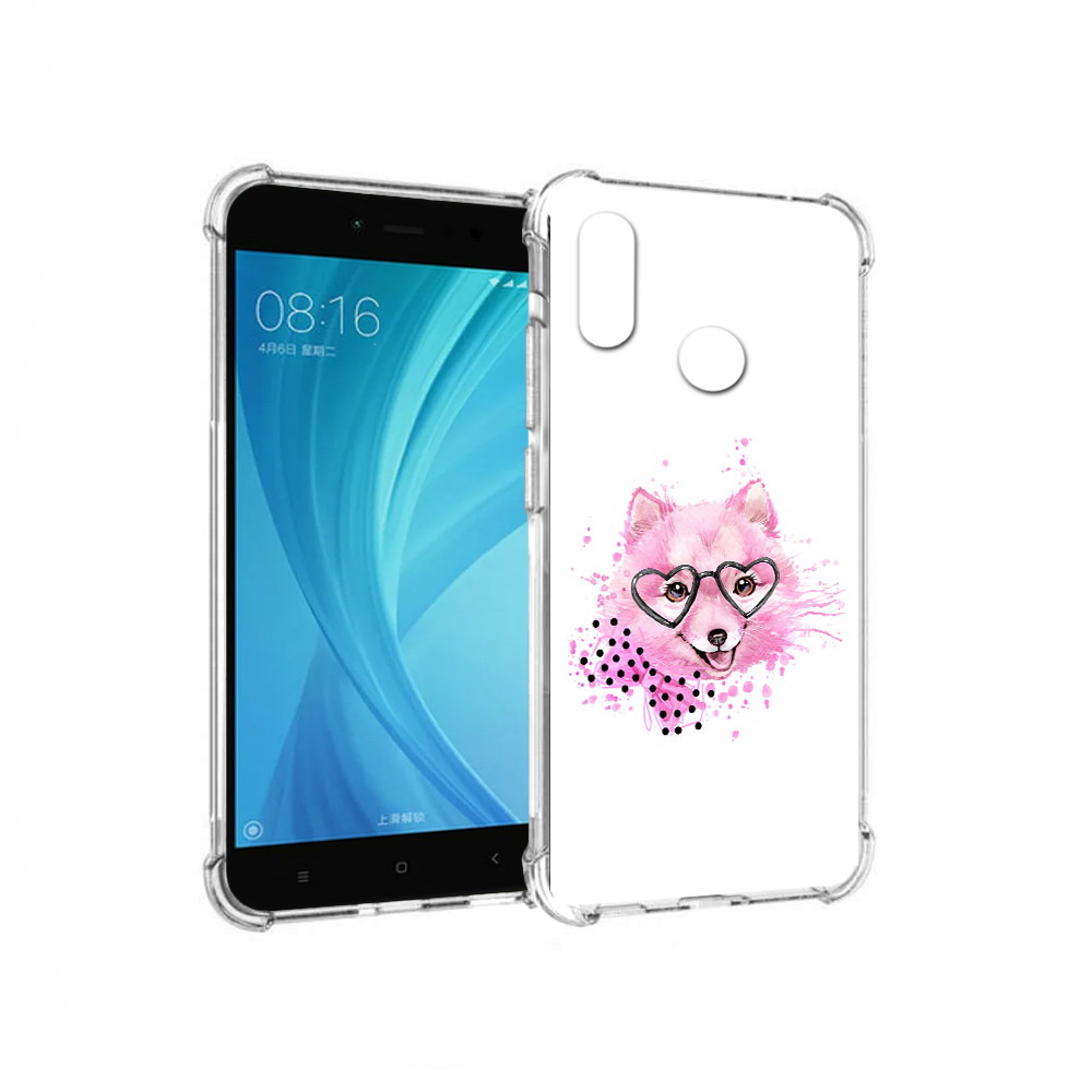 

Чехол MyPads Tocco для Xiaomi Redmi Note 5 розовый волченок (PT113434.311.585), Прозрачный, Tocco