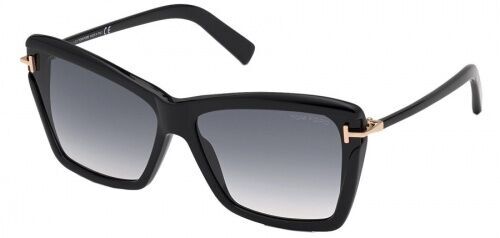 

Солнцезащитные очки Tom Ford TF 849 01B shiny black/gradient smoke, TF 849 01B
