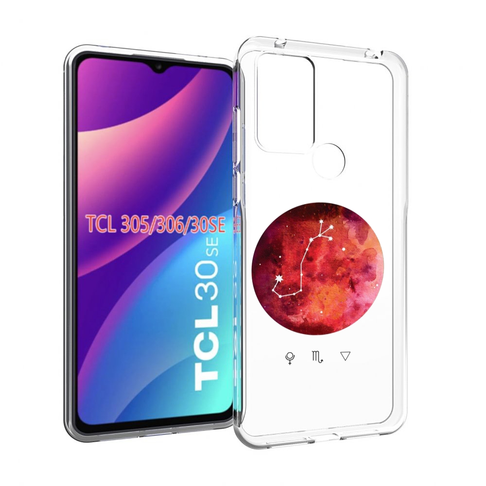 

Чехол MyPads знак зодиака скорпион 6 для TCL 30SE/305/306/30E, Tocco