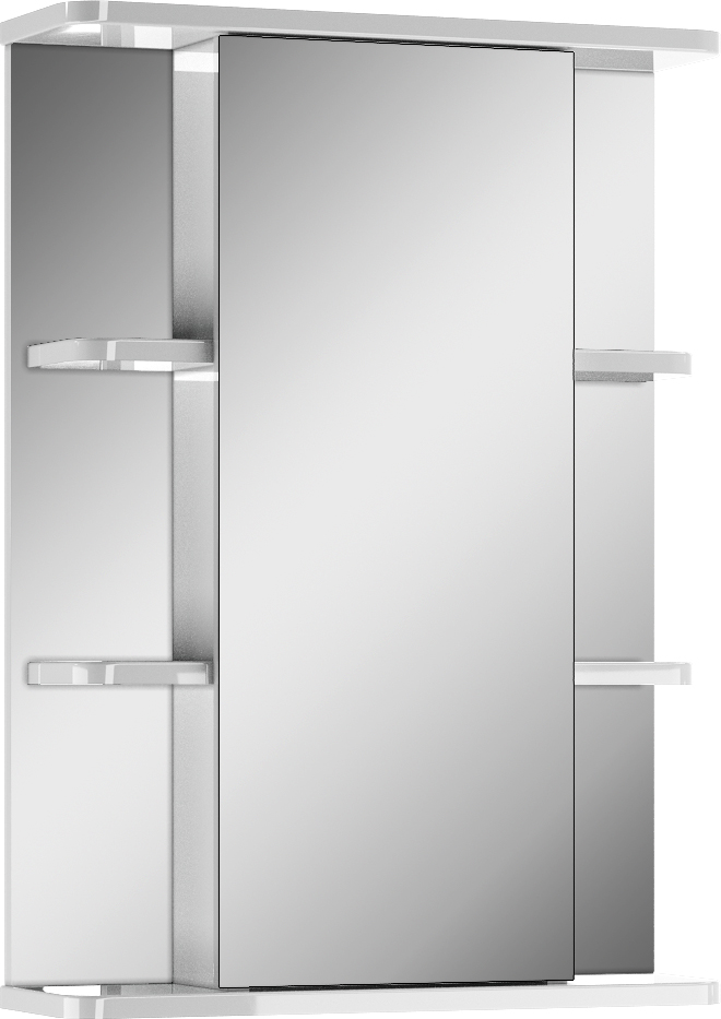 Шкаф-зеркало Домино Оазис-2 50 Идеал левый/правый покрывало домино серый р 100х150
