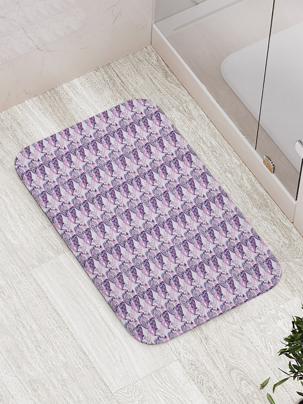

Коврик противоскользящий для ванной, сауны, бассейна, 77х52 см bath_69123 JoyArty