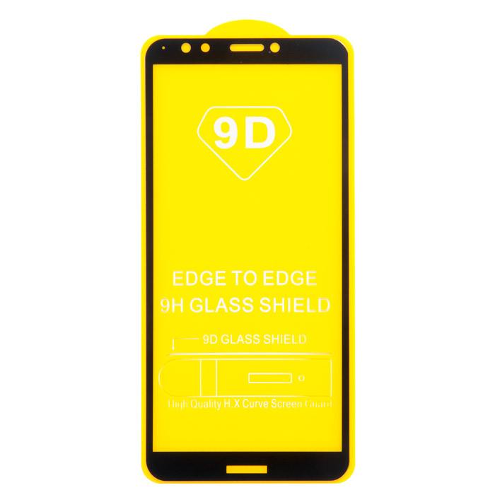 

Защитное стекло RocknParts 5D/9D/11D для Huawei Honor 7C, черный
