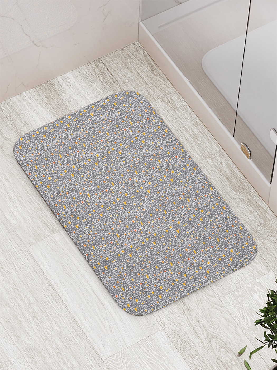 

Коврик противоскользящий для ванной, сауны, бассейна, 77х52 см bath_69117 JoyArty