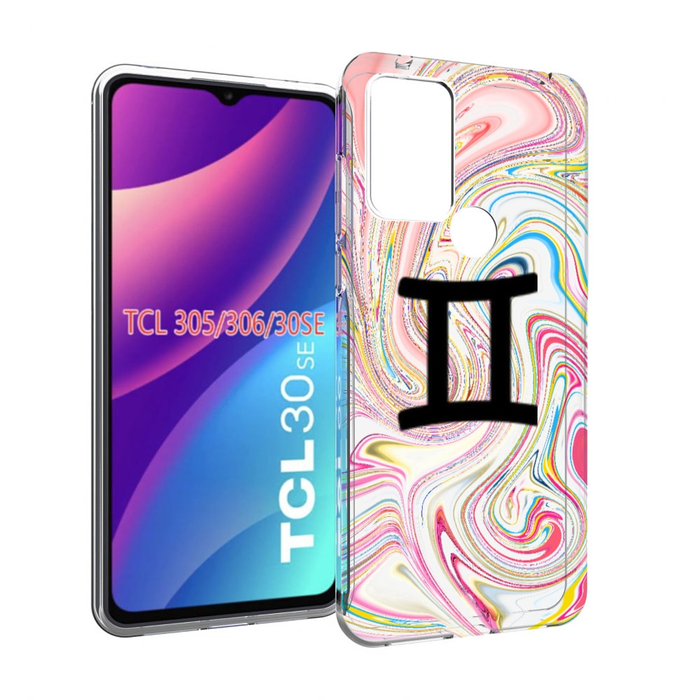 

Чехол MyPads знак зодиака близнецы 2 для TCL 30SE/305/306/30E, Tocco