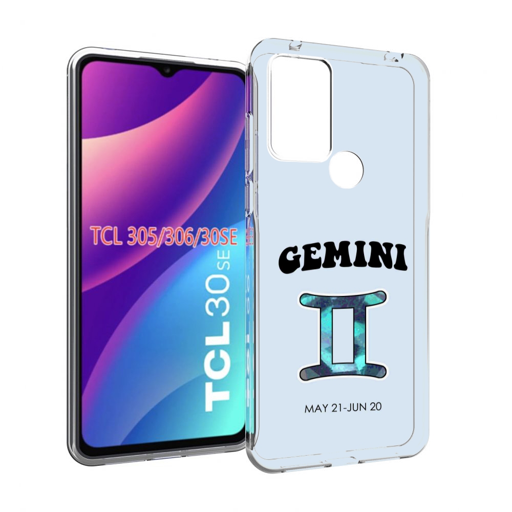 

Чехол MyPads знак зодиака близнецы 1 для TCL 30SE/305/306/30E, Tocco